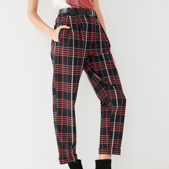 Urban Outfitters Pants - UO Light Before Dark Plaid Pants Size Large
